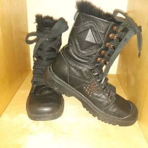 Combat boots by UES and Steve Madden- RARE!